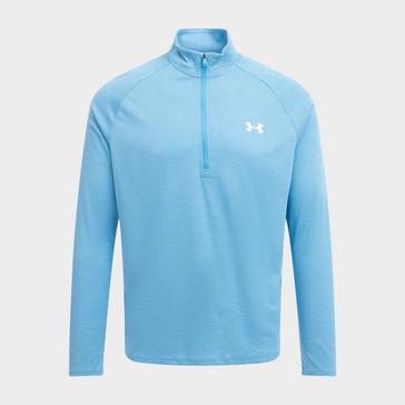 Blue Under Armour Men’s Tech™ Textured ½ Zip 