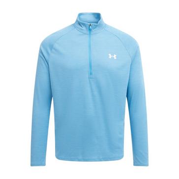Blue Under Armour Men’s Tech™ Textured ½ Zip 