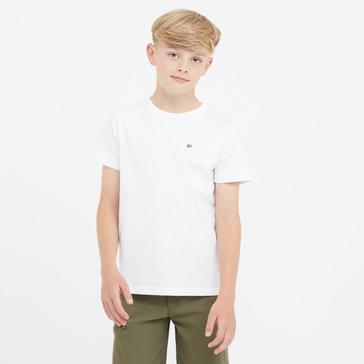 White Brasher Kids’ Mountain Graphic T-Shirt