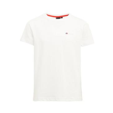 White Brasher Kids’ Mountain Graphic T-Shirt