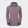 Purple Montane Women's Protium Lite Hooded Full Zip Fleece