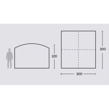  HI-GEAR Refurbished Haven Shelter 300