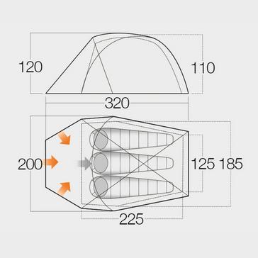  VANGO Refurbished Mirage Pro 300