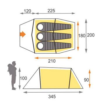  OEX Refurbished Jackal III Tent
