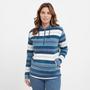 Blue Weird Fish Women’s Lana Stripe Fleece