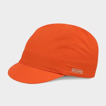 Orange Sealskinz Waterproof All Weather Cycle Cap