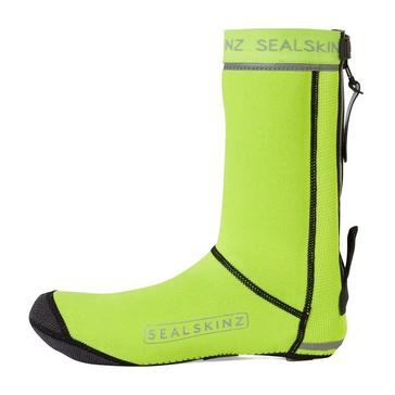 Yellow Sealskinz Unisex Caston Cycle Overshoe