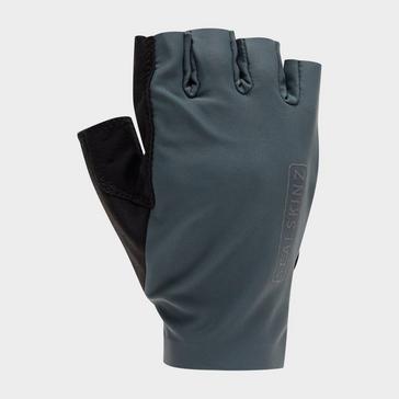 Green Sealskinz Unisex Rushford Single Layer Fingerless Cycling Gloves