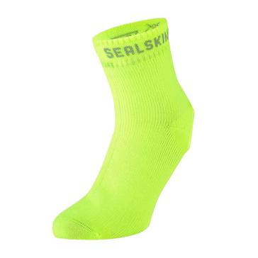 Yellow Sealskinz Men’s Thetford Waterproof Oversock