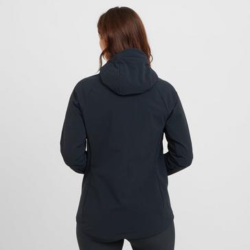 Black Montane Women's Khamsin Hooded Softshell Jacket