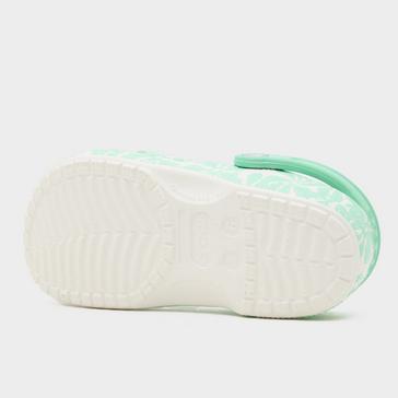 Green Crocs Women’s Baya Printed Clogs