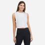 White SWEATY BETTY Women’s Breathe Easy Crop Muscle Vest