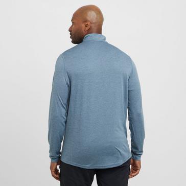 Blue Montane Men’s Dart Zip Neck T-Shirt