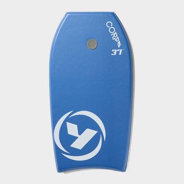 Blue Wilton Bradley Yello 37” Slick Corp Bodyboard