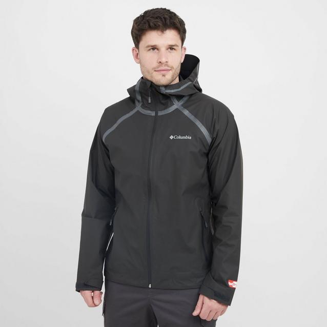 Columbia Men's Reign No Shine™ Waterproof Jacket Blacks