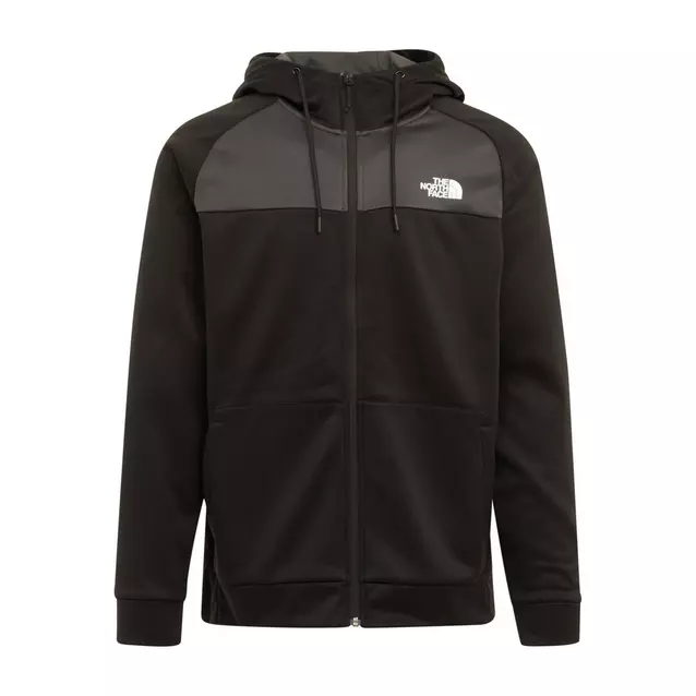 The North Face M REAXION FLEECE F/Z HOODIE EU Blacks