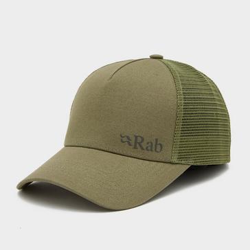 Green Rab Unisex Trucker Logo Cap