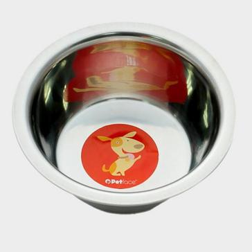 Silver Petface Stainless Steel Dish