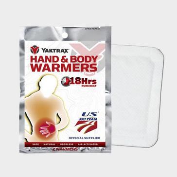 White Yaktrax Hand & Body Warmers