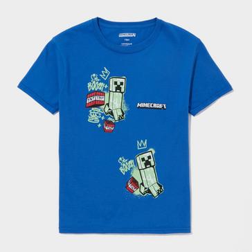 Blue Minecraft Kids’ Minecraft Creep T-Shirt