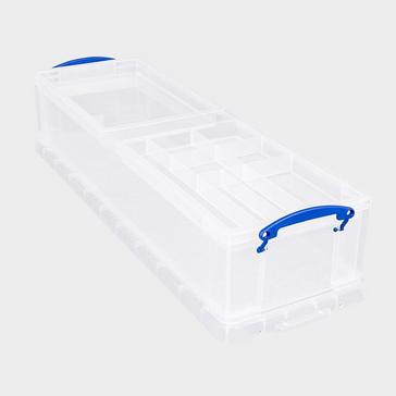 Clear Really Useful 22L 2 Tray Storage Box