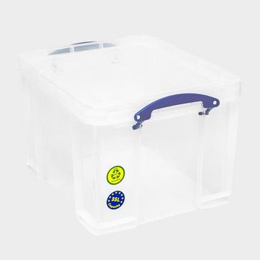 Clear Really Useful XXL Storage Box - 35L