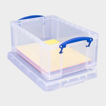 Clear Really Useful Storage Box 9L