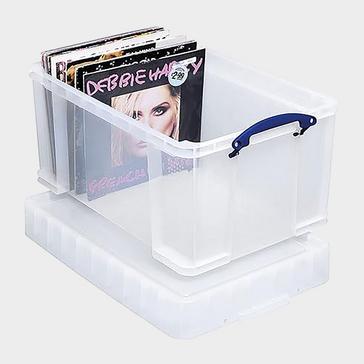 Clear Really Useful Storage Box 48L