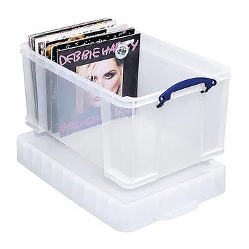 Clear Really Useful Storage Box 48L