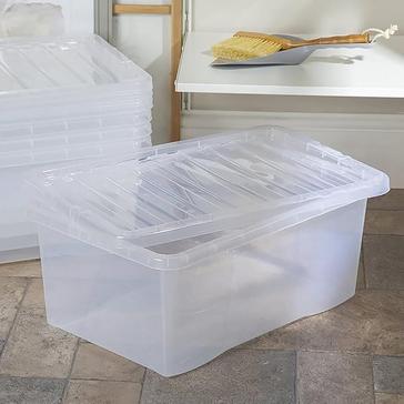 Clear WHAM 45L Crystal Storage Box