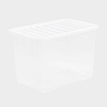 Clear WHAM 80L Crystal Storage Box