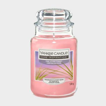 Pink Yankee candle Pink Island Sunset Large Jar