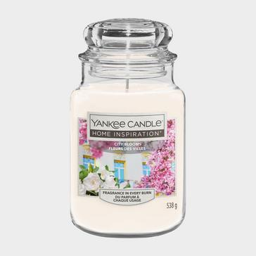 White Yankee candle City Blooms Large Jar