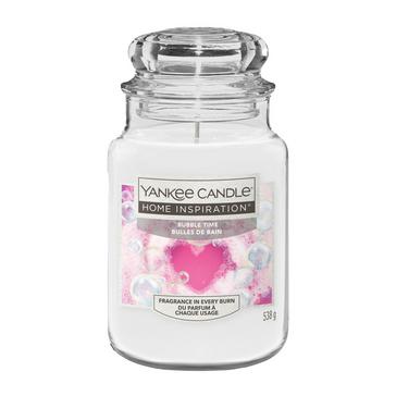 White Yankee candle Bubble Time