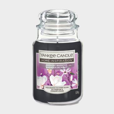 Black Yankee candle Midnight Magnolia Large Jar