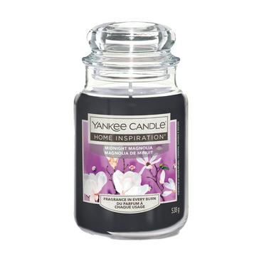 Black Yankee candle Midnight Magnolia Large Jar