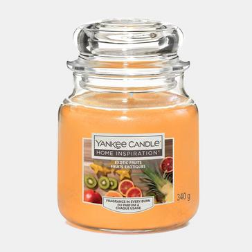 Orange Yankee candle Exotic Fruits Medium Jar