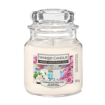 White Yankee candle City Blooms Small Jar