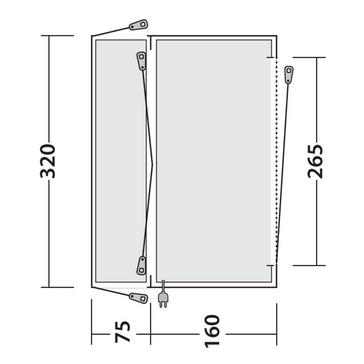 Grey Outwell Lakecrest Drive Away Awning