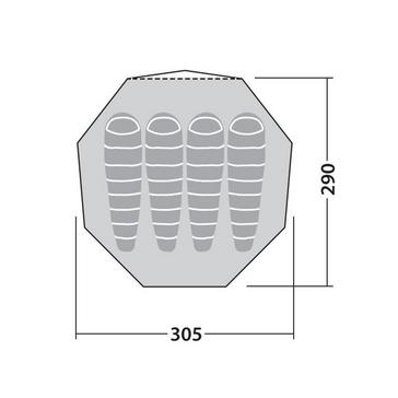 Khaki Robens Klondike S Tent 2024