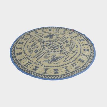 Yellow Easy Camp Moonlight Round Carpet