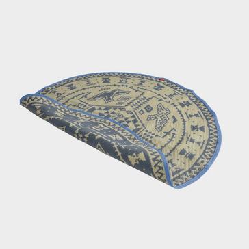 Yellow Easy Camp Moonlight Round Carpet