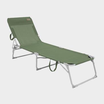 Green Outwell Tenby Ergo Core Lounger Green