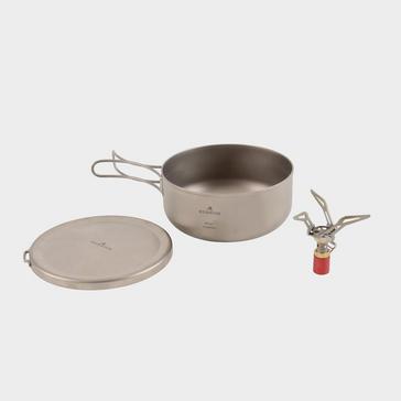 Silver Robens Fire Midge Ti. Cook Set