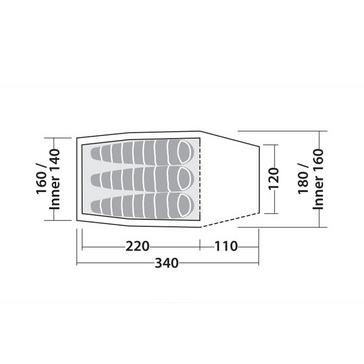 Green Robens Sprinter 3 Tent