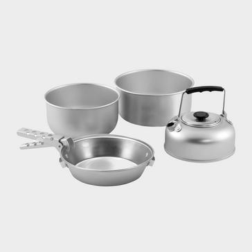 Silver Easy Camp Adventure Cook Set - L