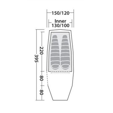 Green Robens Voyager 2EX Tent 2024