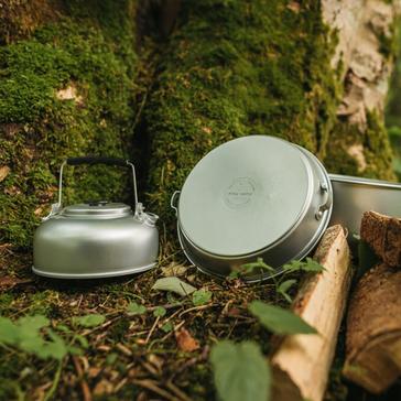 Silver Easy Camp Adventure Cook Set - L