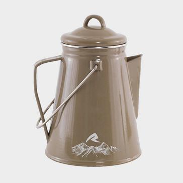 Khaki Robens Tongass Enamel Kettle