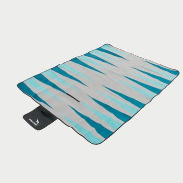 Blue Easy Camp Back Gammon Picnic Rug
